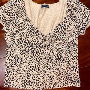 Cheetah Print Tee